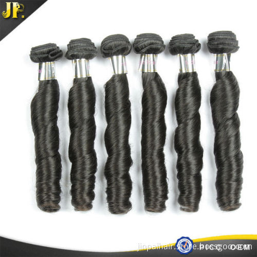 2015 JP hair New Item Hair Weft Raw Indian spring curl Human Hair